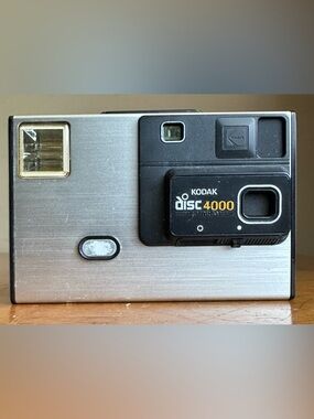Vintage Kodak Disc 4000 Compact Retro Photography Film Camera 1980's Made In USA